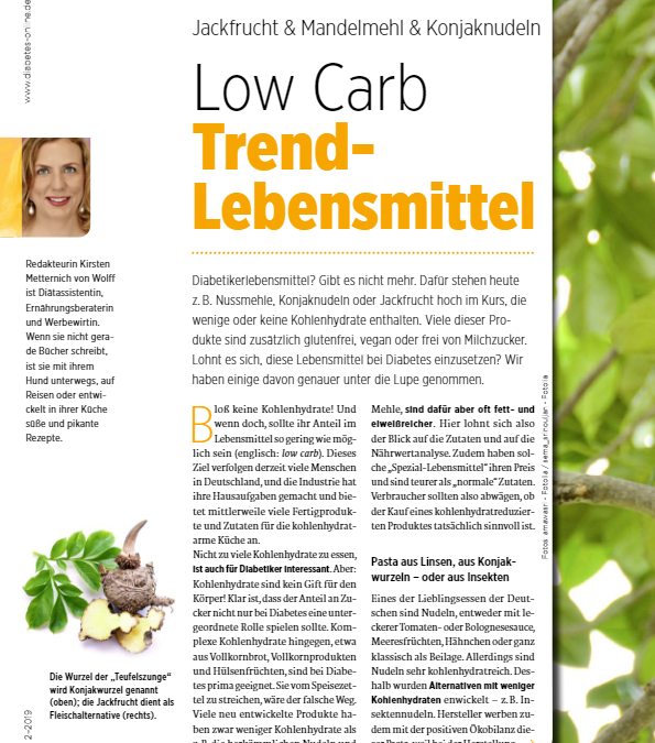 Low Carb Lebens­mit­tel – lohnt sich das?